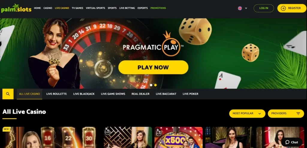 PalmSlots free spins kod