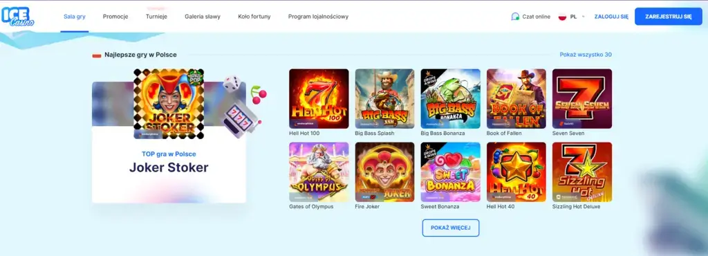 kody promocyjne Ice Casino