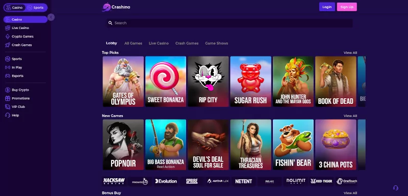 Kod Promocyjny Crashino Casino