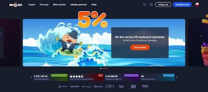 Kod promocyjny w MrBet Casino