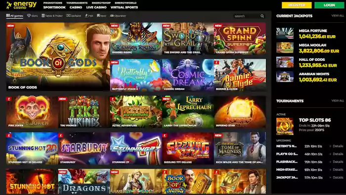 Kod Promocyjny Energy Casino