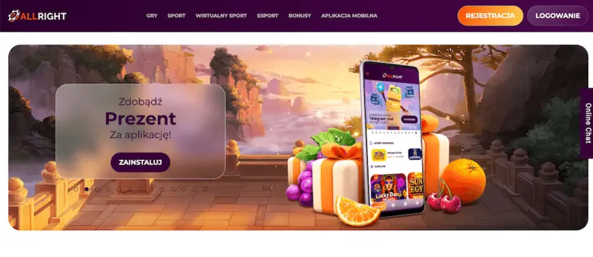 programu lojalnościowego reload bonus all right