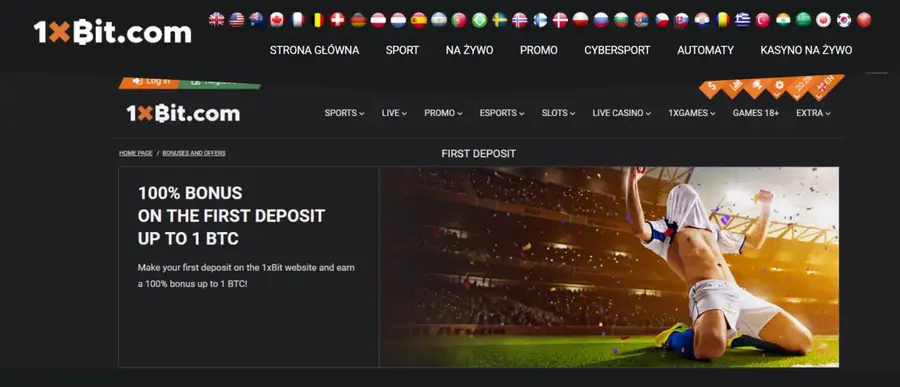 kody promocyjne na darmowe darmowe spiny w 1xBit