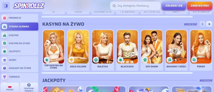 kody na darmowe spiny w kasynie online Spinrollz