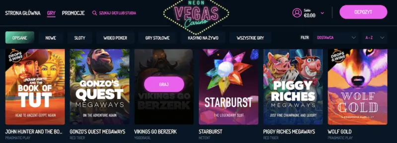 kod promocyjny NeonVegas