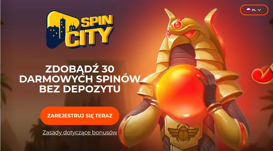 spin city casino 30 free spins