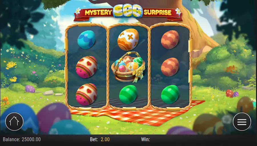 Wielkanocnym slotem Mystery Egg Surprise od Play’n GO – Promocje Gra Mystery Egg Surprise, wielkanocnemu motywowi, pisanki.