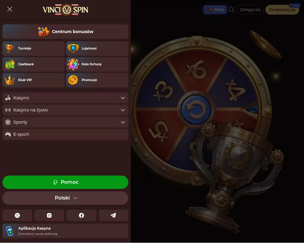 Vincispin casino strona internetowa Vincispin casino no deposit bonus