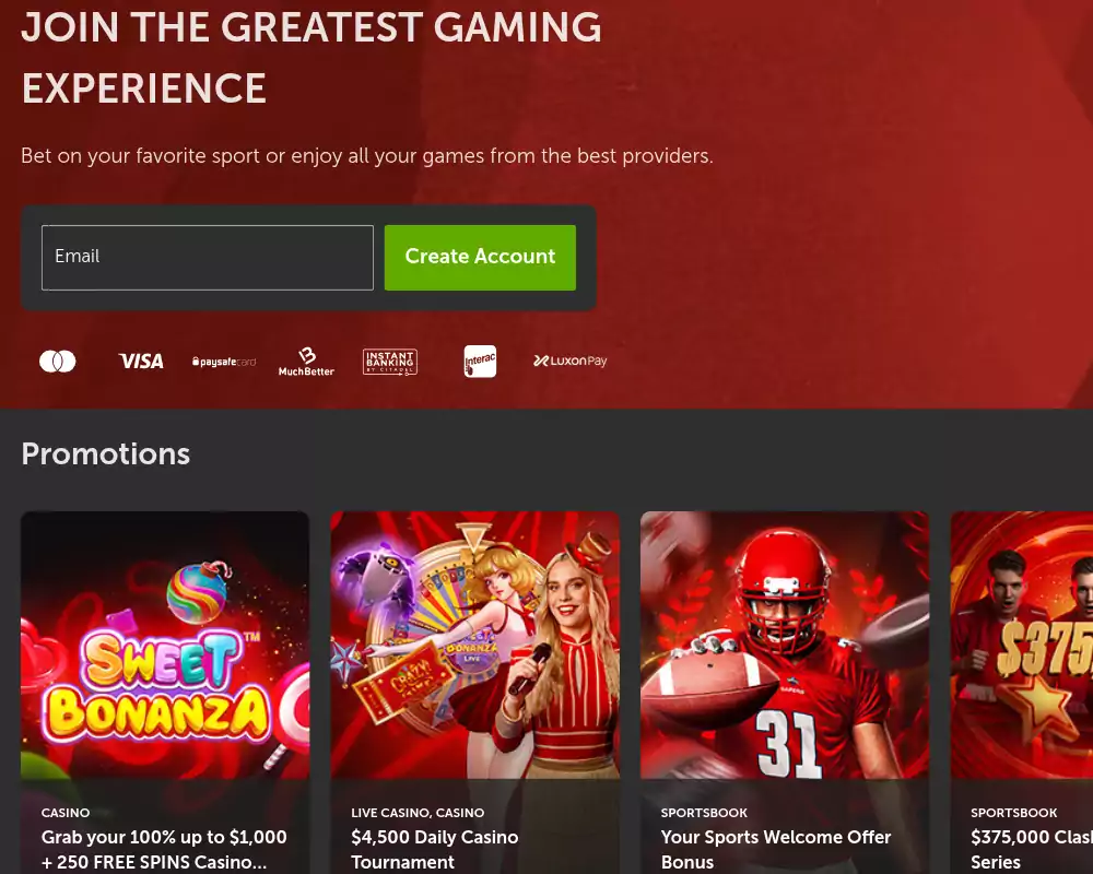 betsafe bonus bez depozytu