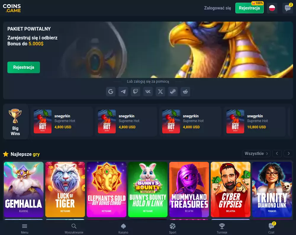 Coins Game Coins Game bonus code