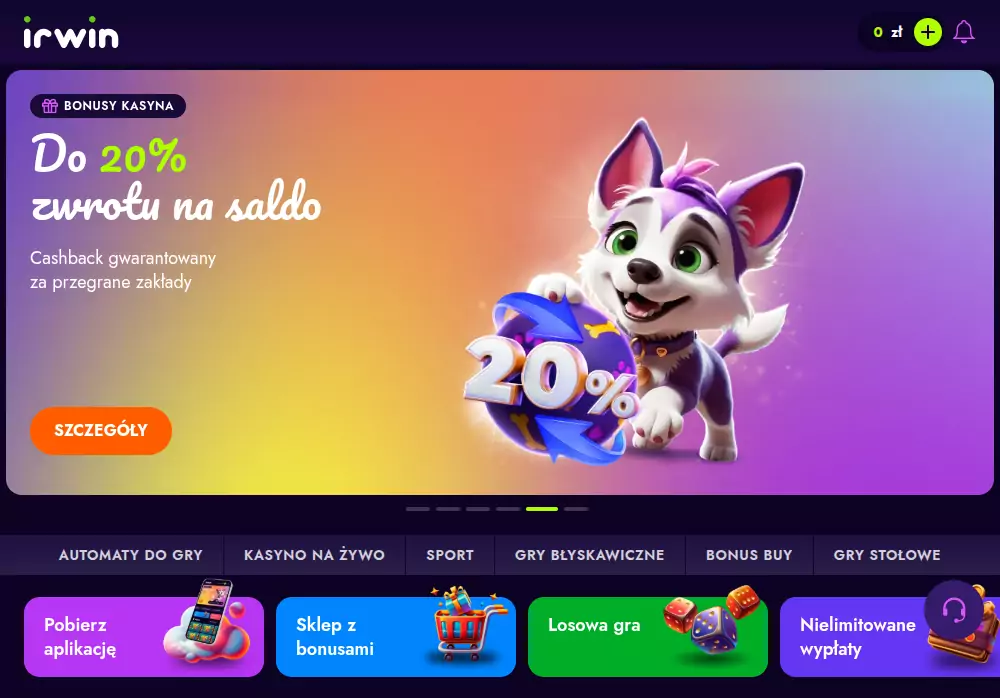 IRWIN Casino IRWIN casino no deposit bonus codes