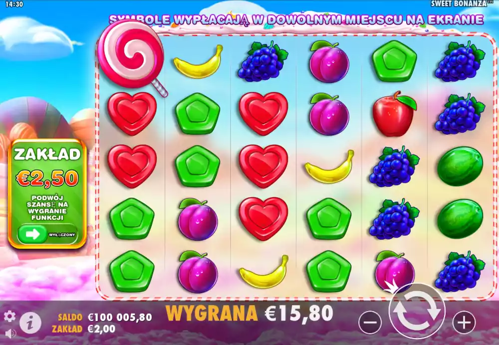 Sloty Sweet Bonanza w kasynach europejskich