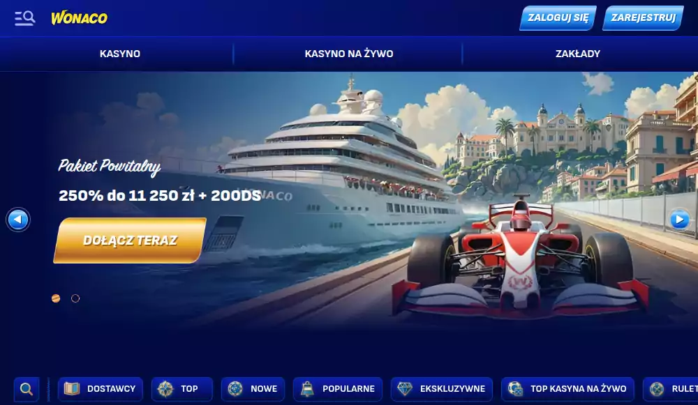 Wonaco casino promo code