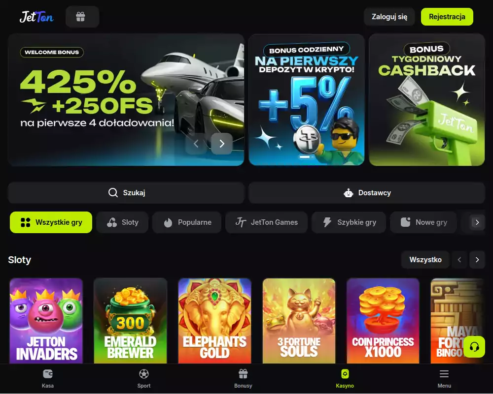 Jetton casino promo code