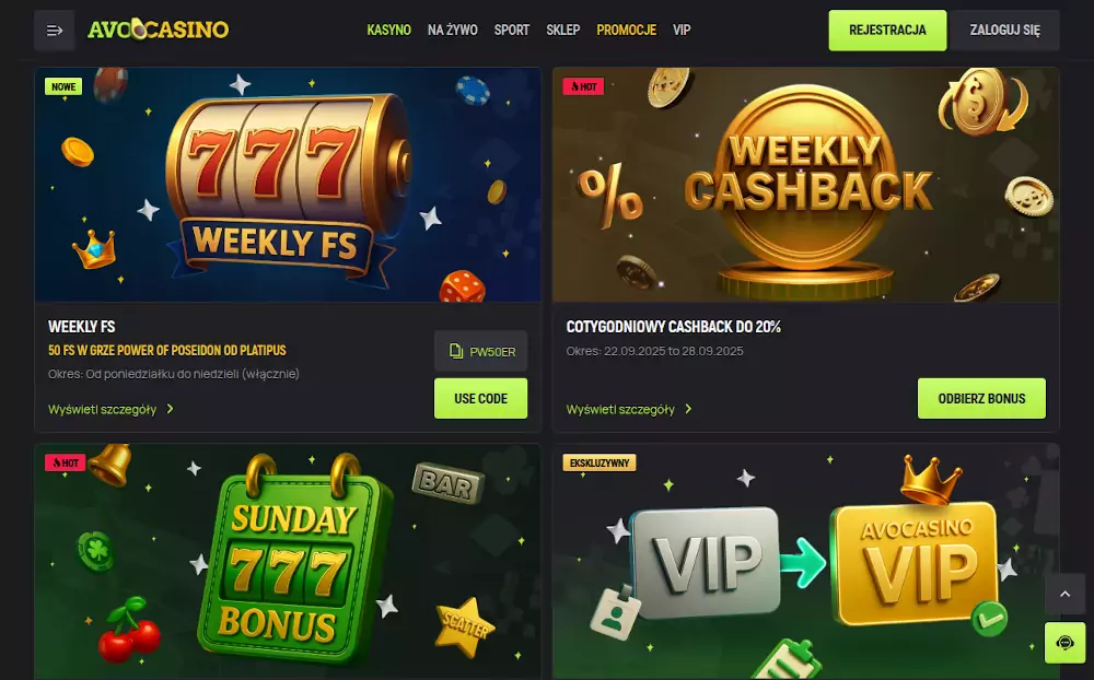 Avocasino no deposit bonus code