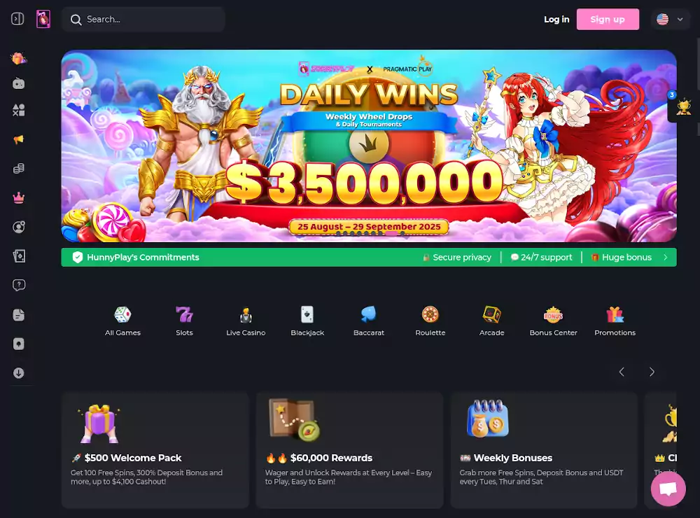 Hunnyplay kod promocyjny 