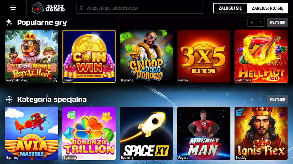 Slotvader kod promocyjny pozwala na otrzymanie korzystnych bonusów