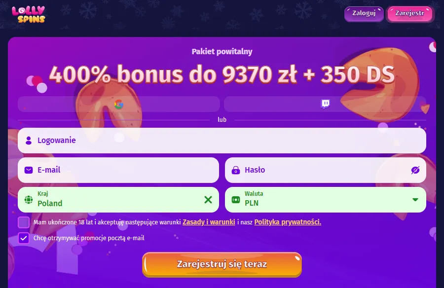 Lollyspins casino strona g艂贸wna Lollyspins casino strona g艂贸wna